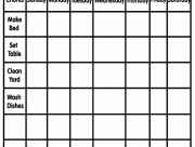 Daily Chore Chart